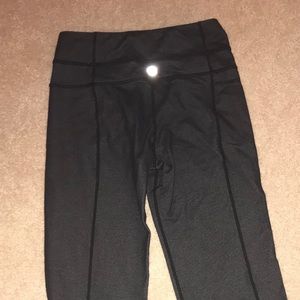 Lululemon Grey Flare Yoga Pants